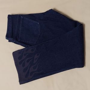 DEP'T Hi-waist Boot Cut Denim Jeans